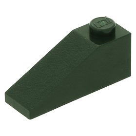 LEGO part 4286 Dark Green Slope 33 x at BrickScout