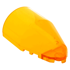 LEGO onderdele 30384 Trans-Orange Windscreen x x Round bij