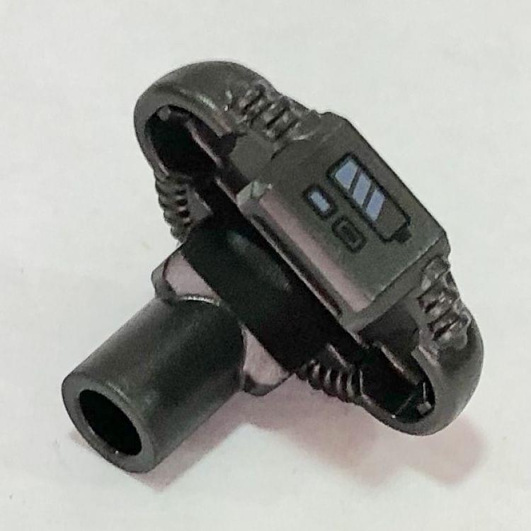 LEGO Einzelteil 28716pb01 Pearl Dark Gray Minifig, Scuba Tank with