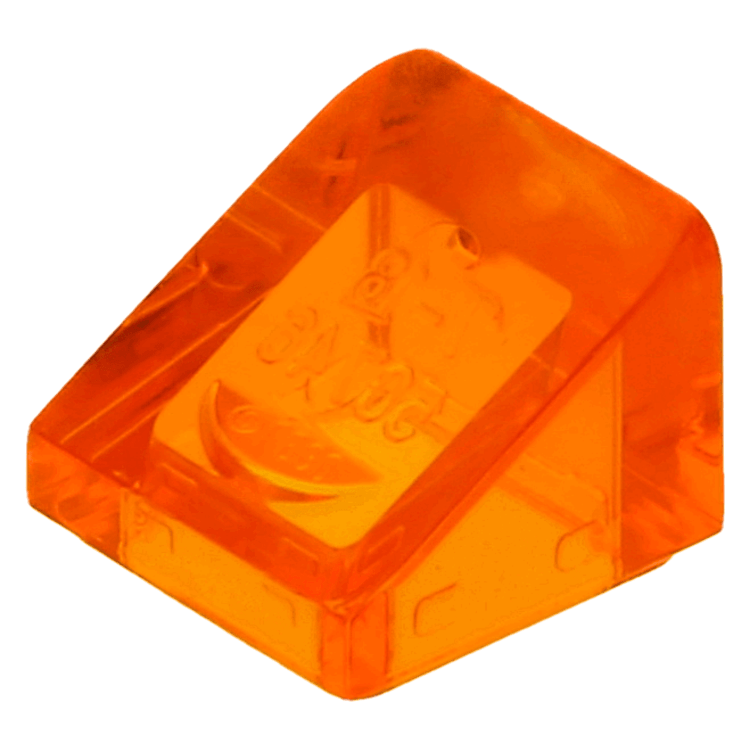 LEGO Einzelteil 54200 TransOrange Slope 30 1 x 1 x 2/3 bei BrickScout