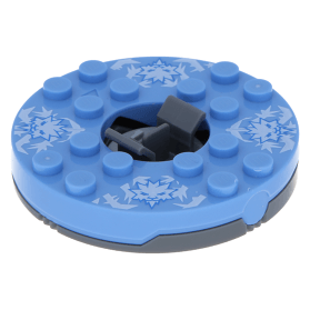 冬ギフト セ part LEGO 92549c03pb01 6 x 6 Turntable Gray Bluish Dark - 