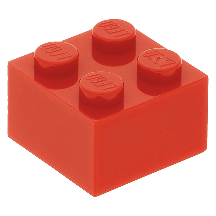 LEGO Einzelteil 3003 Red Brick 2 x 2 bei BrickScout