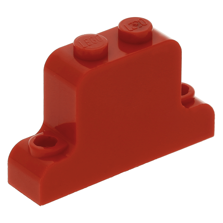 Lego Part Fabaj1 Red Fabuland Brick Modified 1 X 4 X 2 Bell Shape