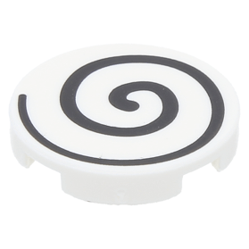 LEGO 2 X Dark Stone Grey Tile Round 2 x 2 with Open Stud