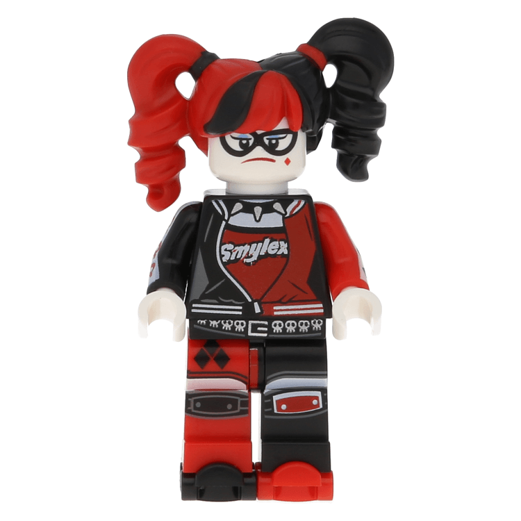 LEGO Minifigur sh306 - Harley Quinn - Pigtails bei BrickScout
