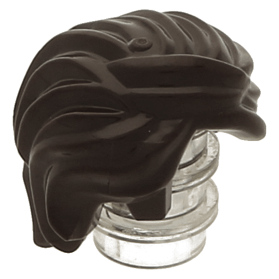 LEGO part 43753 - Dark Brown Minifig, Hair Swept Back Tousled at BrickScout LEGO part 43753 - Dark Brown Minifig, Hair Swept Back Tousled at BrickScout