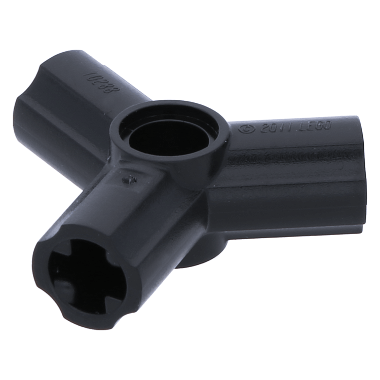 LEGO Einzelteil 10288 - Black Technic, Axle and Pin Connector Triple