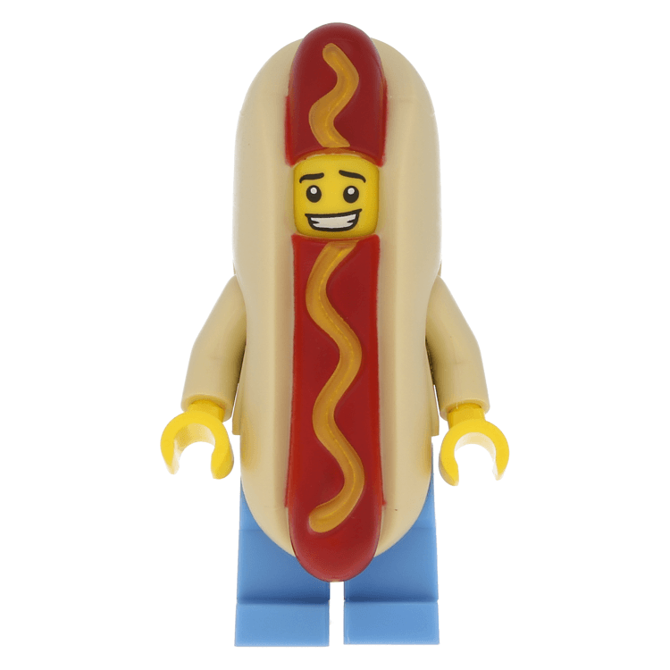 lego hot dog man plush