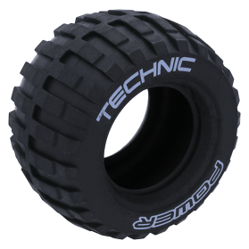 LEGO onderdele 32298pb01 Black Tire Technic Power Puller with