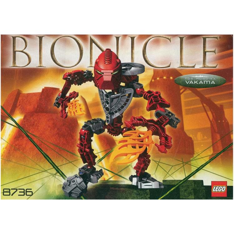 LEGO instruction for set 8736 Toa Hordika Vakama at BrickScout