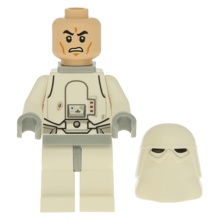 SNOWTROOPER, LIGHT BLUISH GRAY HIPS, WHITE HANDS (HOTH