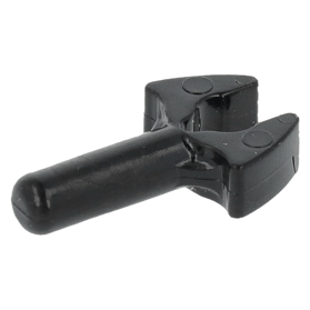 LEGO Einzelteil 48729a Black Bar 1L with Clip Mechanical Claw