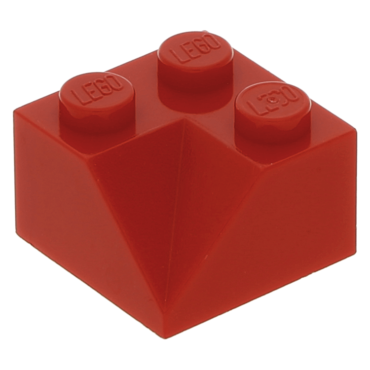 LEGO Part 3046a Red Slope 45 2 X 2 Double Concave At BrickScout lego-part-3046a-red-slope-45-2-x-2-double-concave-at-brickscout