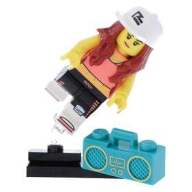 LEGO Set Breakdancer, Series 20 (Complete Set with Stand and