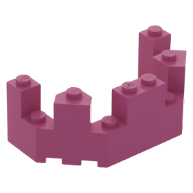 lego pink castle