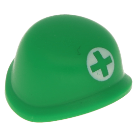 Green Headgear Army Helmet LEGO Minifig