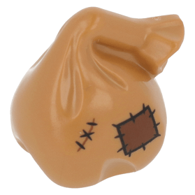 Lego Purse Piece LEGO Part 10169pb02 Medium Dark Flesh Minifigure