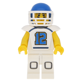 Lego minifigure football player clearance