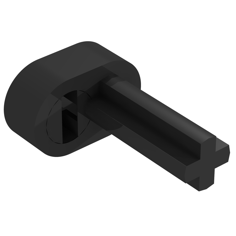 LEGO elemento 2853 Black Technic Engine Crankshaft su BrickScout