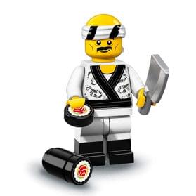 LEGO Set Sushi Chef (Complete Set) from The LEGO Ninjago Movie