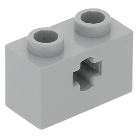 Lego brick 1x2 hotsell with cross hole