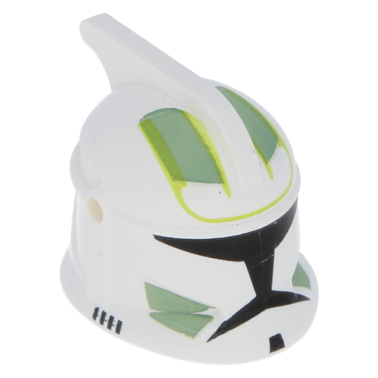 White Minifig, Headgear Helmet SW Clone 