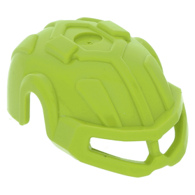 LEGO part 92208 Lime Hero Factory Helmet at BrickScout